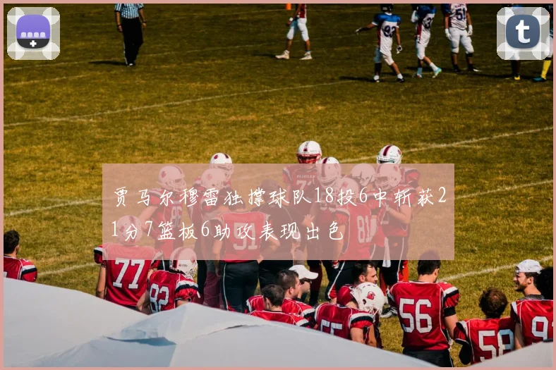 贾马尔穆雷独撑球队18投6中斩获21分7篮板6助攻表现出色
